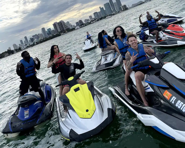 Jetski Adventure through the Heart of Miami & Biscayne Bay